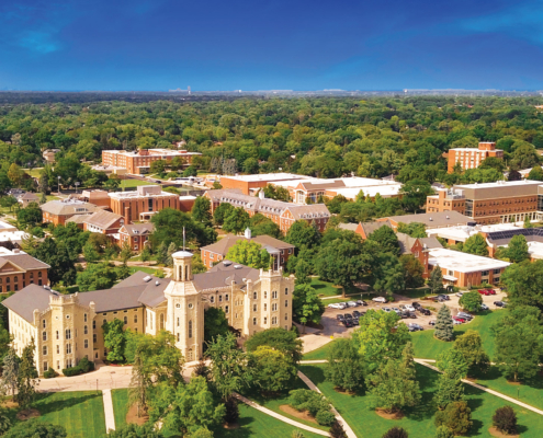 Aerial-View-of-Wheaton-College-IL-Campus-1